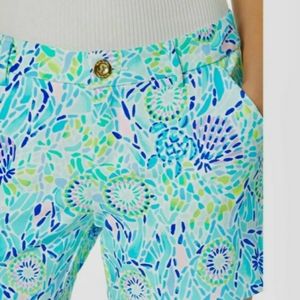 Lilly Pulitzer Callahan Knit Short Blue Ibiza Open Water
